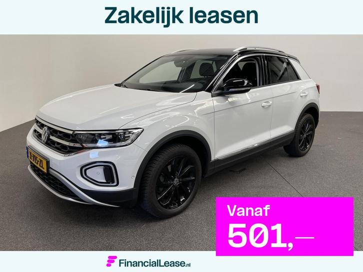 Volkswagen T-Roc 1.5 TSI DSG Style Demo Navigatie Apple Carp, Auto's, Volkswagen, Bedrijf, Lease, Financial lease, T-Roc, ABS