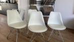 Vitra Eames DSR Stoel - Chrome Onderstel, Ophalen, Overige materialen, Wit, Zo goed als nieuw