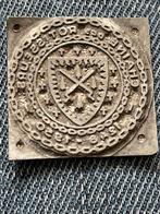 2 kleine clichés (drukvorm) van Chaine des Rotisseurs, Antiek en Kunst, Ophalen of Verzenden