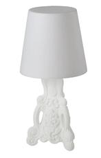 Witte tafel/vloerlamp, Huis en Inrichting, Ophalen of Verzenden, Zo goed als nieuw, Minder dan 100 cm