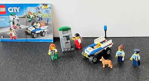 Lego City no. 60136: Politie Starterset, Kinderen en Baby's, Speelgoed | Duplo en Lego, Gebruikt, Lego, Ophalen of Verzenden