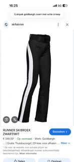 Goldbergh ski pak zwart/wit, Kleding | Dames, Wintersportkleding, Ophalen, Zo goed als nieuw, Maat 36 (S), Goldbergh