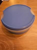 Blauwe koektrommel tupperware, Huis en Inrichting, Keuken | Tupperware, Ophalen of Verzenden, Gebruikt, Blauw, Bus of Trommel