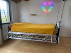 Design bed, 160 cm, Industrial, Metaal, Zo goed als nieuw