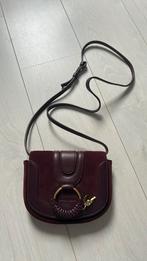 See by Chloe tasje, burgundy kleur, Hana small, Sieraden, Tassen en Uiterlijk, Tassen | Damestassen, Ophalen of Verzenden, Zo goed als nieuw
