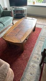 Betegelde salontafel, Antiek, Gebruikt, 100 tot 150 cm, Minder dan 50 cm