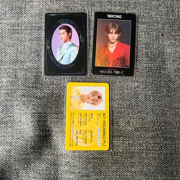 nct 127 taeyong resonance photocards 