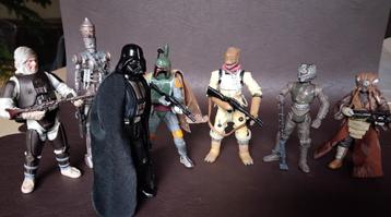 Star Wars Bounty Hunters diorama IG-88 Bossk Boba Fett 4-LOM beschikbaar voor biedingen