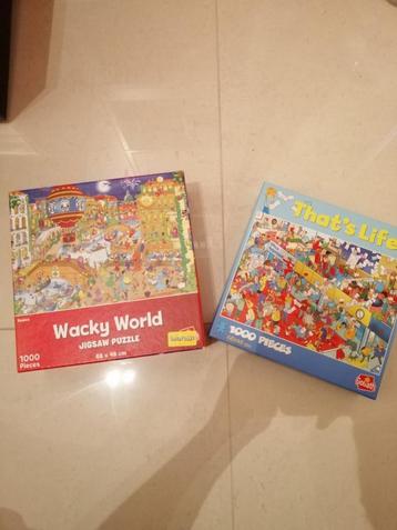 Twee puzzels  beschikbaar voor biedingen