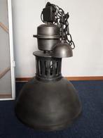 Hanglamp raw zwart, Huis en Inrichting, Metaal, Zo goed als nieuw, 50 tot 75 cm, Ophalen
