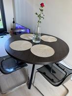 Eettafel rond 120cm (nieuwstaat), Huis en Inrichting, Tafels | Eettafels, Ophalen, Rond, Zo goed als nieuw, Vier personen