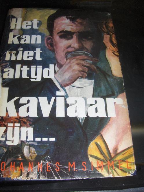 J.M. Simmel-Het Kan Niet Altijd Kaviaar Zijn., Boeken, Thrillers, Gelezen, Europa overig, Ophalen of Verzenden