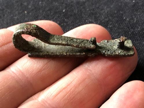 Bodemvondst versierde Romeinse GESP-APPLIEK conservering++, Antiek en Kunst, Curiosa en Brocante, Ophalen