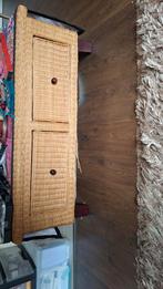 Bamboe TV Tafel met Opbergruimte - 55cm, Ophalen of Verzenden, 50 tot 75 cm