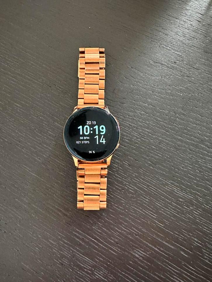 Samsung Galaxy Watch Active2 Rosegoud - Special Edition, Sieraden, Tassen en Uiterlijk, Smartwatches, Zo goed als nieuw, Android