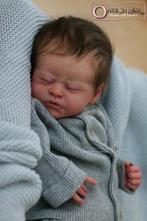 Reborn kitje Jona, Verzamelen, Poppen, Ophalen of Verzenden, Nieuw, Babypop, Levensecht of Reborn