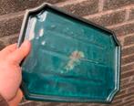 Bonsai onderzetter Turquoise geglazuurd 31,2x22,4x2,1, Nieuw, Ophalen of Verzenden, Minder dan 25 cm, Aardewerk
