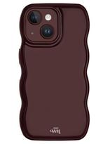 xoxo Wildhearts Glossy Wavy Case Burgundy hoesje, 14 plus, Telecommunicatie, Mobiele telefoons | Hoesjes en Frontjes | Apple iPhone