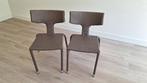 2x tuinstoelen, Ophalen, Zo goed als nieuw, Kunststof, Stapelbaar