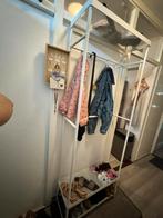 Kapstok met schoenenopberger van Ikea, Ophalen, Zo goed als nieuw, Minder dan 100 cm, Metaal