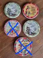 3 Born to shop Johnson brothers onderzetters, Ophalen of Verzenden, Zo goed als nieuw, Glas of Kopje
