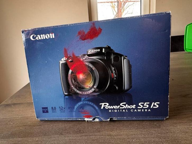 Canon PowerShot S5 IS - Digitale Camera, Audio, Tv en Foto, Fotocamera's Digitaal, Gebruikt, Compact, Canon, 8 keer of meer, Ophalen of Verzenden
