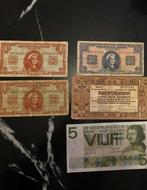 Oude Nederlandse buitenlandse Biljetten Verzameling, Ophalen of Verzenden, 5 gulden, Los biljet