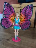 Barbie vlinder. Vleugels kunnen bewegen met knopje, Ophalen of Verzenden