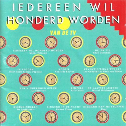 Various – Iedereen Wil Honderd Worden, Cd's en Dvd's, Cd's | Nederlandstalig, Zo goed als nieuw, Levenslied of Smartlap, Verzenden