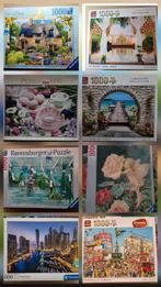 Puzzels 1000 stukjes zgan compleet, Ophalen of Verzenden, Zo goed als nieuw