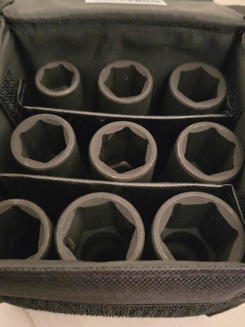 Hilti 9-delige set krachtdoppen/slagdoppen 1/2", Auto diversen, Autogereedschap, Nieuw, Ophalen of Verzenden