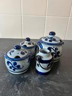 Aardewerk Servies - 4 Delig, Huis en Inrichting, Keuken | Servies, Ophalen, Gebruikt, Overige typen, Overige stijlen
