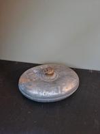 Oude zinken bedkruik ovaal model, Antiek en Kunst, Ophalen of Verzenden