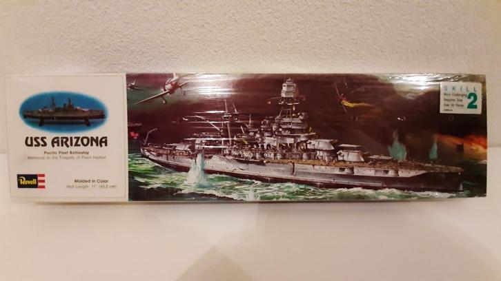 Revell battleship USS Arizona H-302, Hobby en Vrije tijd, Modelbouw | Boten en Schepen, Nieuw, 1:200 of kleiner, Revell, Ophalen of Verzenden
