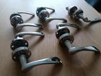 5x deurklink (zilverkleurig), Ophalen, Gebruikt, Overige materialen, Klink of Kruk