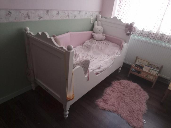 Bopita Belle junior bed 70 x 150 cm, Kinderen en Baby's, Kinderkamer | Bedden, Zo goed als nieuw, 140 tot 160 cm, 70 tot 85 cm
