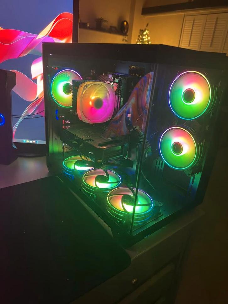 Gaming PC,  Ryzen 7 5800X3D  RTX 4060 OC  32GB RAM, Computers en Software, Desktop Pc's, Zo goed als nieuw, 4 Ghz of meer, HDD