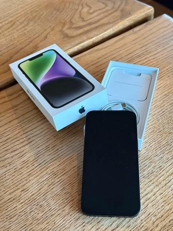 iPhone 14 Midnight 128GB | Simlockvrij | Gratis Verzending beschikbaar voor biedingen