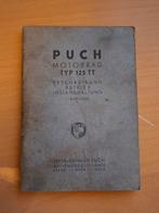 Puch Motorrad Typ 125 TT Handleiding, Motoren, Handleidingen en Instructieboekjes, Ophalen of Verzenden