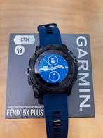 Garmin Fenix 5x plus (saffier) GPSinruil-nr 19, Info@gpsinruil.nl, GPSinruil-nl, Ophalen of Verzenden, Zo goed als nieuw