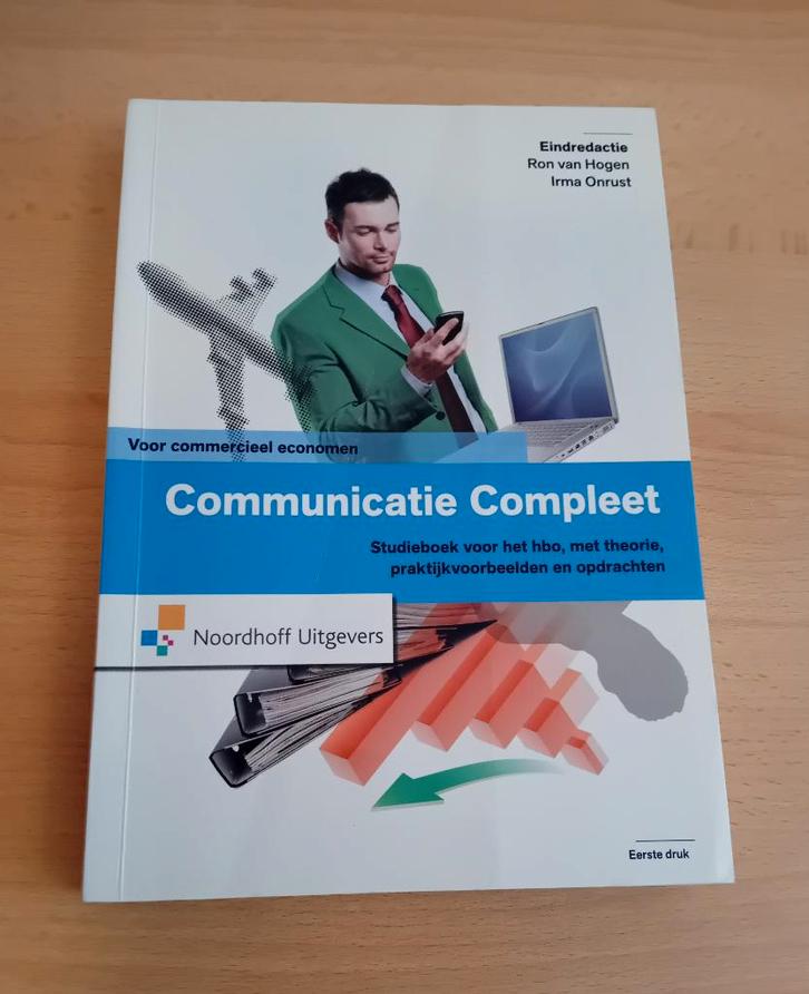 Communicatie compleet. Voor commercieel economen. 1e druk, Boeken, Studieboeken en Cursussen, Zo goed als nieuw, HBO, Alpha, Ophalen