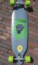 Black dragon longboard 36" black green, Sport en Fitness, Skateboarden, Ophalen, Zo goed als nieuw, Longboard