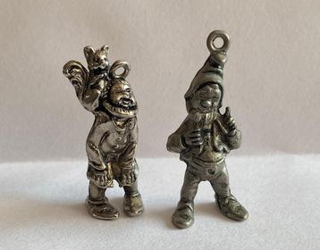2 x Vintage Miniatuur Kabouter Ferrero 3,5 cm beschikbaar voor biedingen