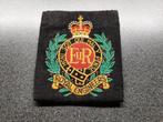 Engeland  -  Blazer / colbert  embl. Royal Engineers 10x9cm., Ophalen of Verzenden, Landmacht, Engeland, Embleem of Badge