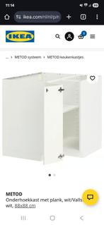 GEZOCHT! Onder hoek kast Metod Ikea of soort gelijke, Zo goed als nieuw, Minder dan 100 cm, 25 tot 50 cm, 50 tot 100 cm