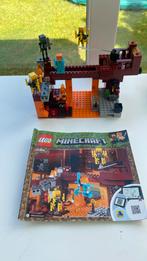 Lego minecraft 21154, Complete set, Gebruikt, Ophalen of Verzenden, Lego