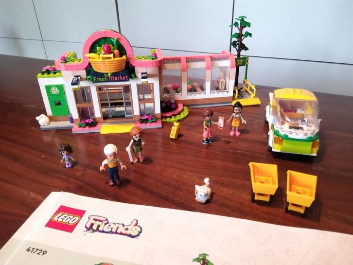 Lego Friends 41729 Fresh Market Biologische Supermarkt, Kinderen en Baby's, Speelgoed | Duplo en Lego, Zo goed als nieuw, Lego