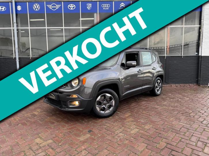 Jeep Renegade 1.6 E-Torq Longitude *STUUR + STOELVERWARMING, Auto's, Jeep, Bedrijf, Te koop, Renegade, ABS, Airbags, Airconditioning