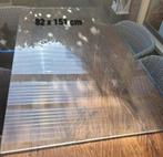 Glasplaat 82 x 151 cm - Gratis af te halen!, Ophalen, Zo goed als nieuw, Rechthoekig