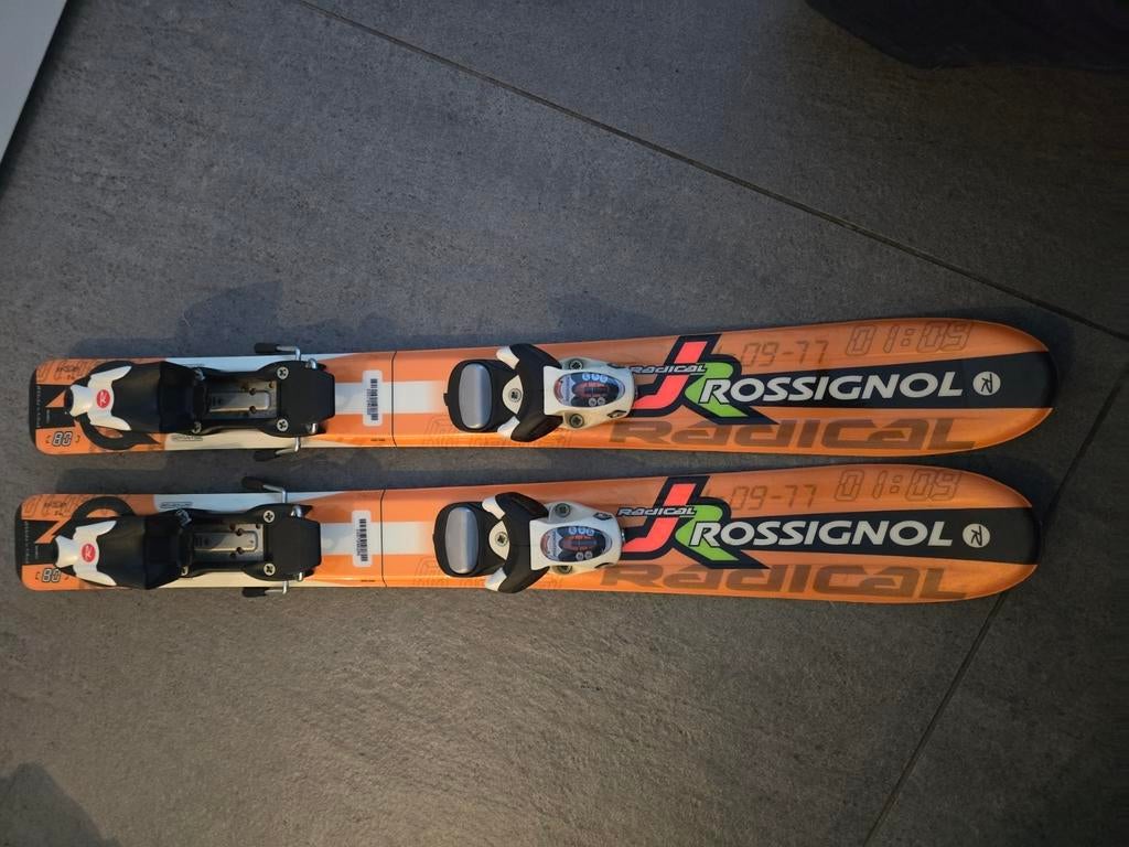 Rossignol Radical kinder ski’s 80cm nieuwstaat, Sport en Fitness, Skiën en Langlaufen, Rossignol, Ophalen of Verzenden, Zo goed als nieuw